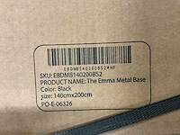 Emma - bed metalen frame - afbeelding 4 van  5