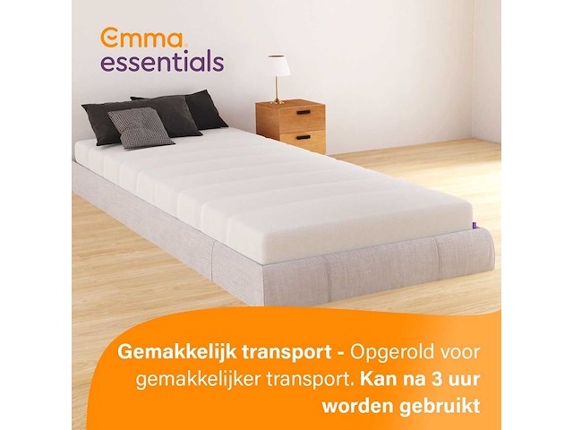 Emma - essentials - matras 140x200cm - afbeelding 2 van  3
