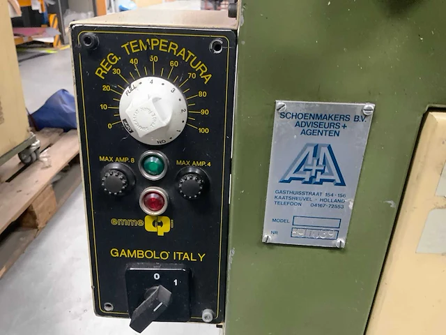 Emmecipi gambolo italy rolprentmachine - afbeelding 3 van  11