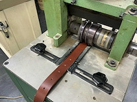 Emmecipi industriële verwarmde riem-/lederafwerkingsmachine - afbeelding 3 van  8