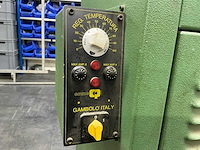 Emmecipi industriële verwarmde riem-/lederafwerkingsmachine - afbeelding 4 van  8