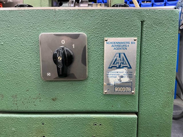 Emmecipi industriële verwarmde riem-/lederafwerkingsmachine - afbeelding 5 van  8