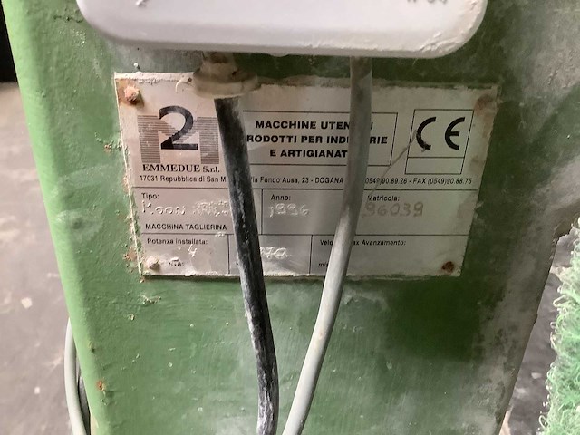 Emmedue s.r.l - steenzaagmachine - afbeelding 5 van  7