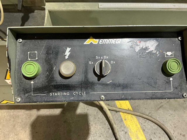 Emmegi - 1994 - norma 400 tu/4 - dubbele afkortzaag - afbeelding 12 van  13