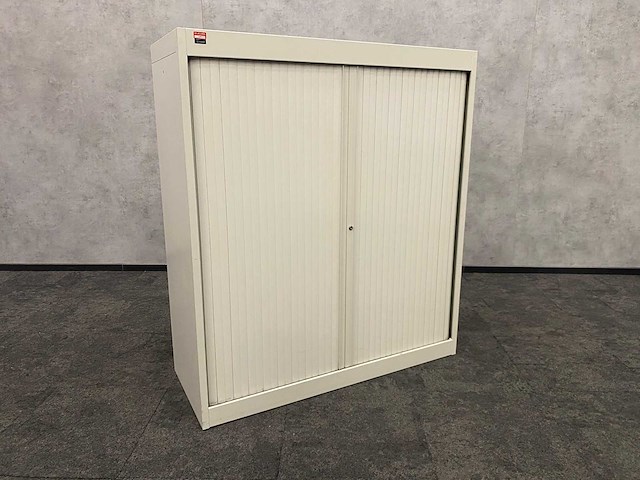 Emmein - halfhoge stalen roldeurkast grijs - afbeelding 4 van  9