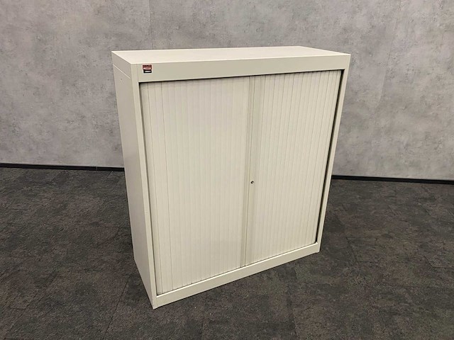 Emmein - halfhoge stalen roldeurkast grijs - afbeelding 5 van  9