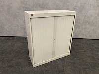 Emmein - halfhoge stalen roldeurkast grijs - afbeelding 5 van  9