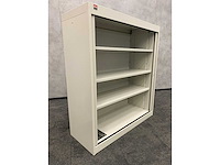 Emmein - halfhoge stalen roldeurkast grijs - afbeelding 3 van  9