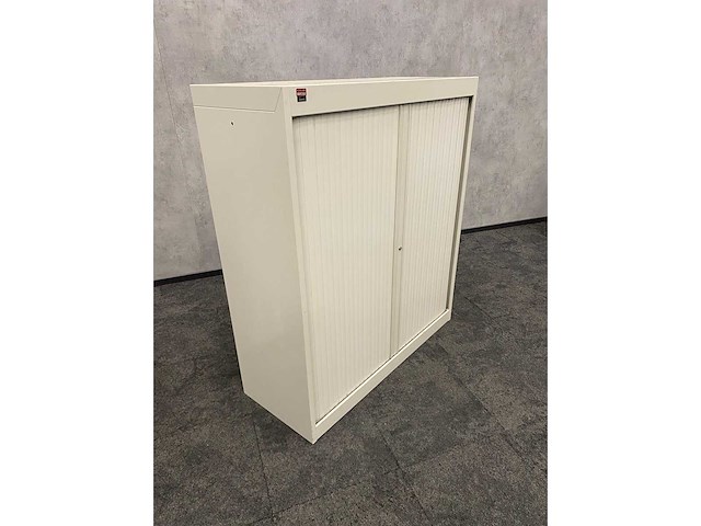 Emmein - halfhoge stalen roldeurkast grijs - afbeelding 7 van  9