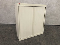 Emmein - halfhoge stalen roldeurkast grijs - afbeelding 1 van  9