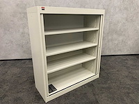 Emmein - halfhoge stalen roldeurkast grijs - afbeelding 2 van  9