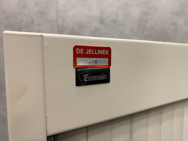 Emmein - halfhoge stalen roldeurkast grijs - afbeelding 8 van  9