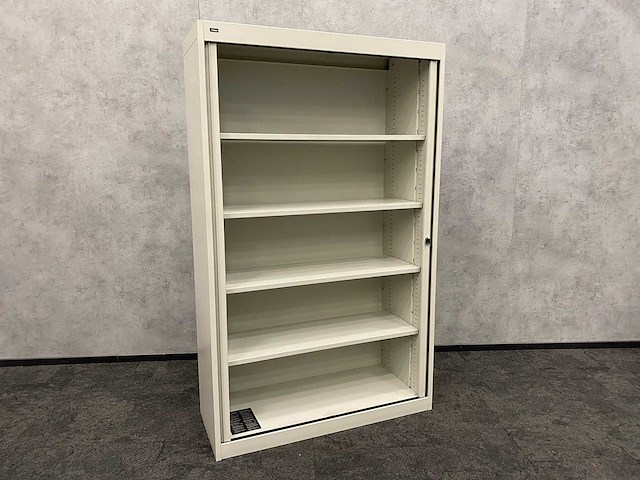 Emmein - hoge stalen roldeurkast met sleutel - afbeelding 2 van  9