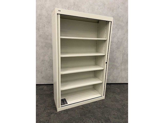 Emmein - hoge stalen roldeurkast met sleutel - afbeelding 6 van  9