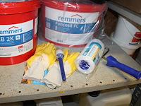 Emmer a 12l impregneermiddel funcosil en emmer a 8 kg mb 2k met verwerkings materialen. - afbeelding 4 van  4