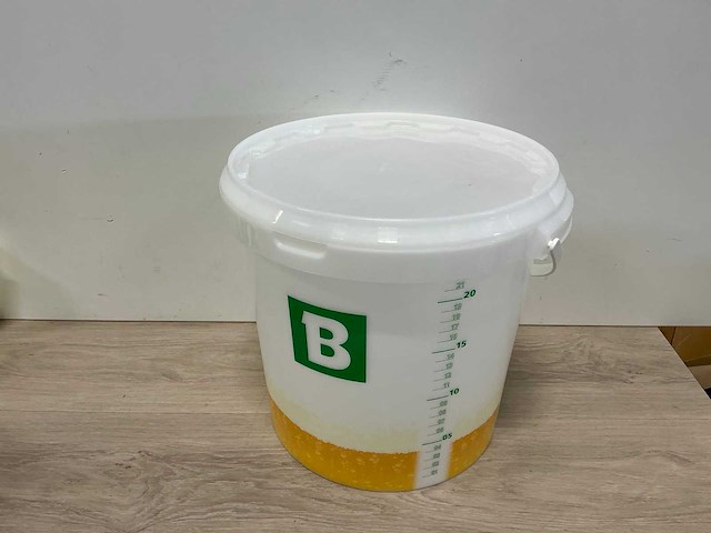 Emmer met deksel 25ltr (140x) - afbeelding 1 van  1
