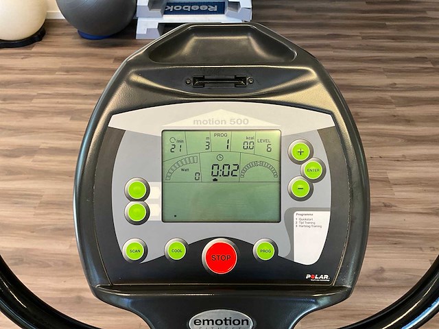 Emotion fitness motion 500 fietsergometer - afbeelding 6 van  9