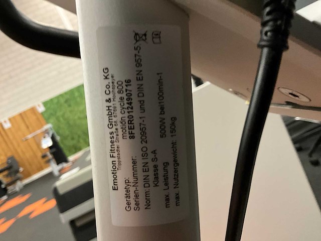 Emotion motion cycle 800 home trainer - afbeelding 7 van  7