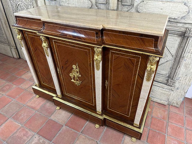 Empire dressoir met marmer - afbeelding 3 van  3