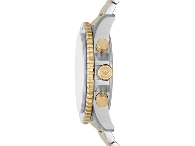 Emporio armani ar11362 heren horloge chronograaf roestvrijstaal - afbeelding 3 van  4