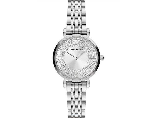 Emporio armani ar11445 dameshorloge 32 mm zilverkleurig - afbeelding 1 van  4