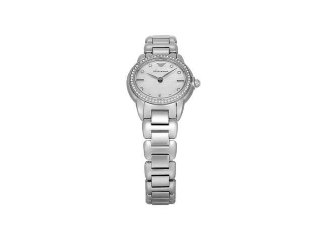 Emporio armani ar11669 dames horloge 26mm zilverkleurig - afbeelding 1 van  4