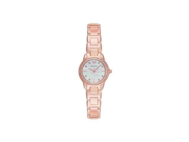 Emporio armani ar11671 dames horloge 26mm goudkleurig - afbeelding 1 van  4