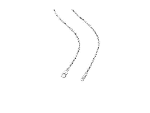 Emporio armani egs3169040 heren collier 85cm zilverkleurig - afbeelding 2 van  4