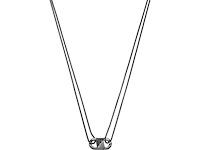Emporio armani egs3172001 heren collier zwart - afbeelding 1 van  3