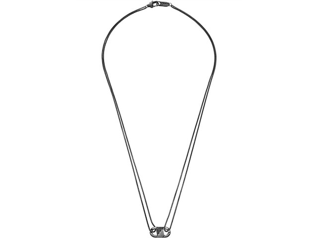 Emporio armani egs3172001 heren collier zwart - afbeelding 2 van  3