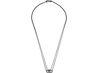Emporio armani egs3172001 heren collier zwart - afbeelding 2 van  3