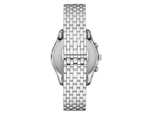 Emporio armani green dial chronograph herenhorloge - afbeelding 4 van  4