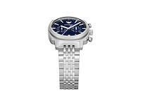 Emporio armani heren horloge 40 cm zilverkleurig - afbeelding 1 van  4