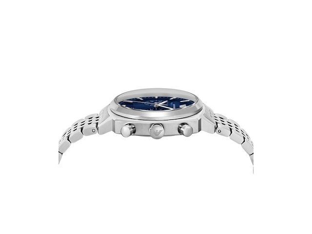 Emporio armani heren horloge 40 cm zilverkleurig - afbeelding 2 van  4