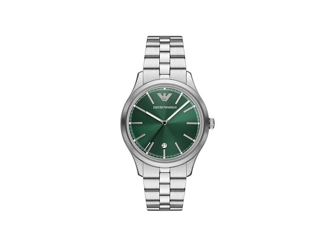 Emporio armani heren horloge 41 mm zilverkleurig - afbeelding 1 van  4