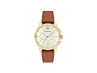 Emporio armani heren horloge 42 mm bruin - afbeelding 1 van  3