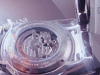 Emporio armani renato skeleton automatisch herenhorloge - afbeelding 6 van  6