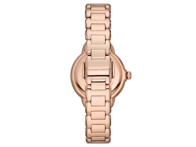 Emporio armani rosé dameshorloge met parelmoer wijzerplaat - afbeelding 4 van  4