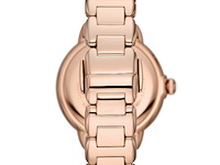 Emporio armani rosé dameshorloge met parelmoer wijzerplaat - afbeelding 4 van  4