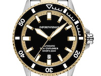 Emporio armani sea explorer automatisch heren duikhorloge - afbeelding 1 van  5