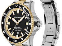 Emporio armani sea explorer automatisch heren duikhorloge - afbeelding 2 van  5