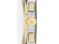 Emporio armani two tone chronograph herenhorloge - afbeelding 3 van  4