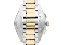 Emporio armani two tone chronograph herenhorloge - afbeelding 4 van  4