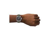 Emporio armani world explorer heren horloge 42 cm zilverkleurig - afbeelding 3 van  4