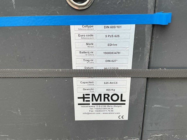 Emrol edrive - 24v 5 pzs 625ah - battery chargers - 2019 - afbeelding 3 van  3