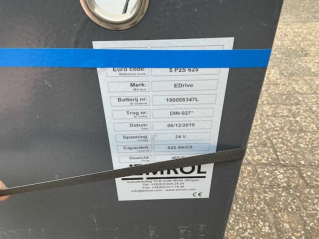 Emrol edrive - 24v 5 pzs 625ah - battery chargers - 2019 - afbeelding 1 van  1