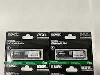Emtec x300 series 256gb ssd power pro m.2 nvme 2280 pcie 3.0 (5x) - afbeelding 2 van  3