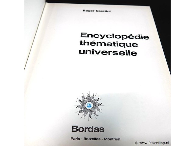 Encyclopédie bordas in kunstlederen band - afbeelding 2 van  5