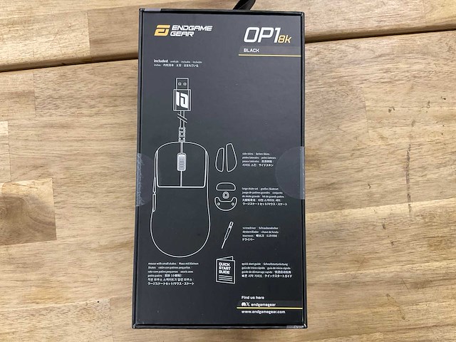Endgame gear op1 8k computermuis - afbeelding 2 van  2