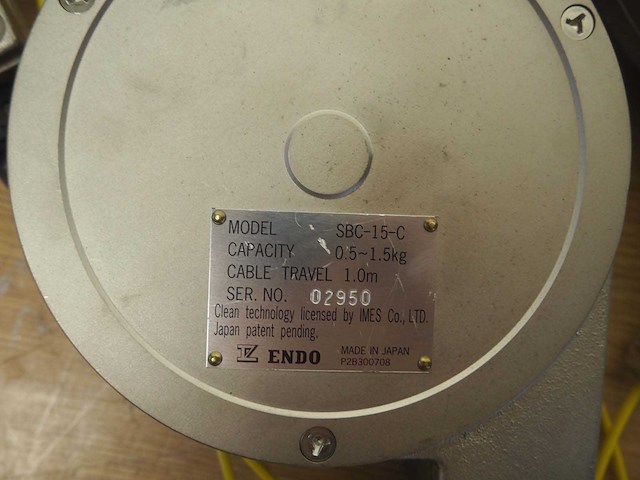Endo - sbc-15-c - cleanroom spring balancer (5x) - afbeelding 3 van  5